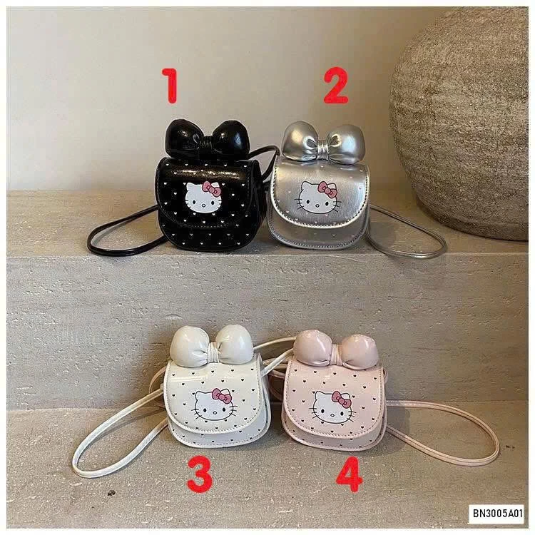 TÚI XÁCH KITTY MINI NƠ