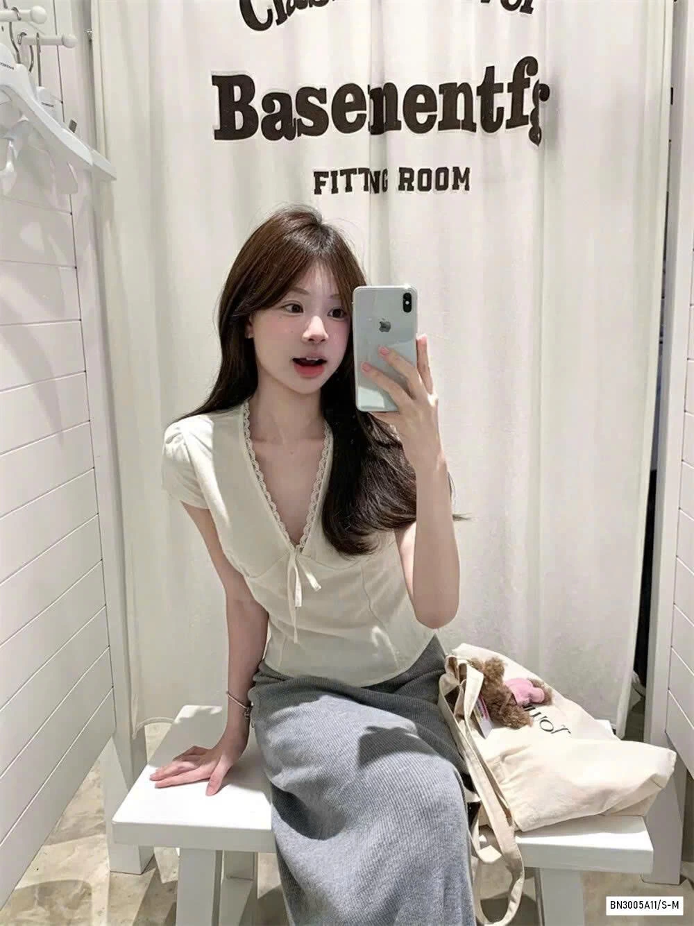 SƠ MI TAY HẾN CỔ V WG.WE