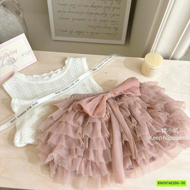 SÉT MONTOGHI MIX CV TUTU HỒNG