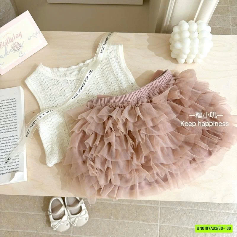 SÉT MONTOGHI MIX CV TUTU HỒNG