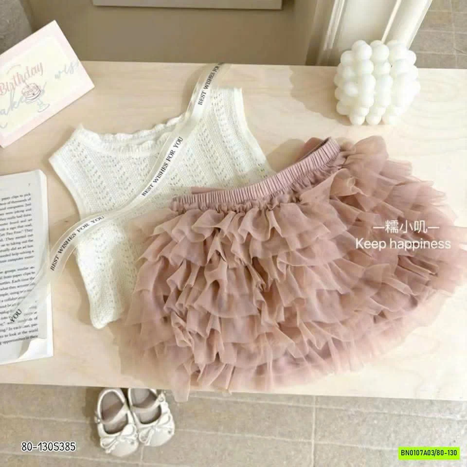 SÉT MONTOGHI MIX CV TUTU HỒNG