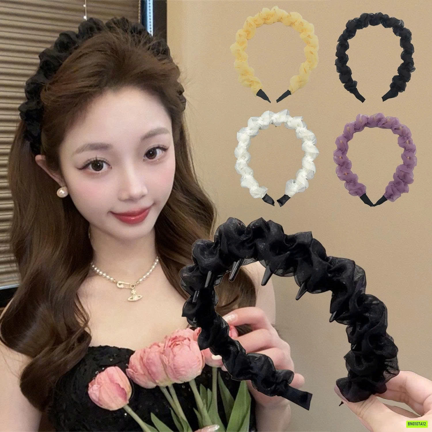 SÉT 4 BỜM TÓC VOAN