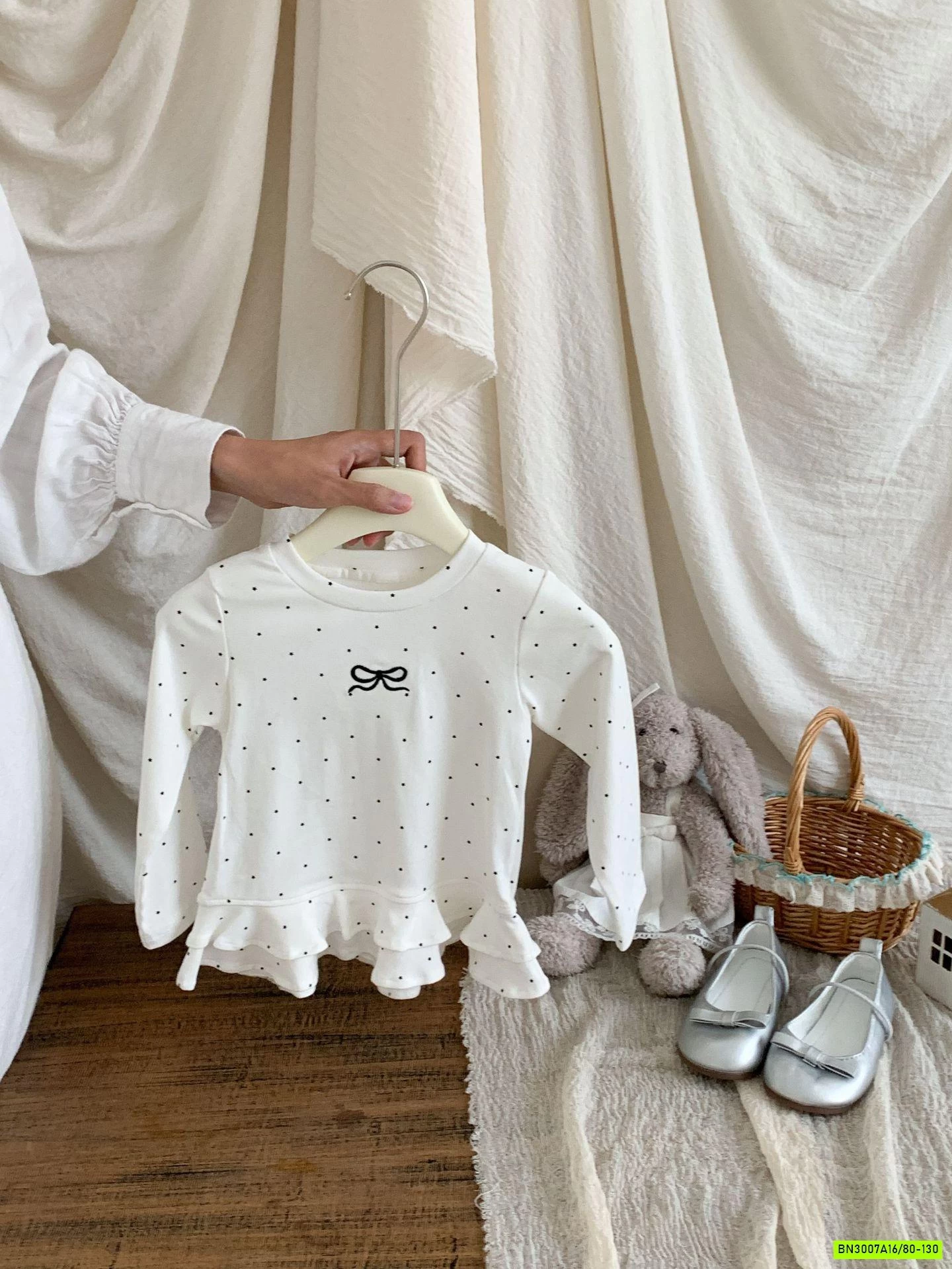 SÉT KHOÁC LEN MIX ÁO BI QUẦN BOM