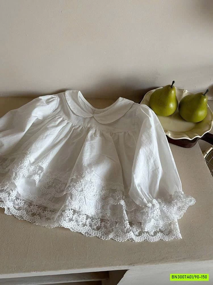 SƠ MI BABYDOLL PHỐI REN