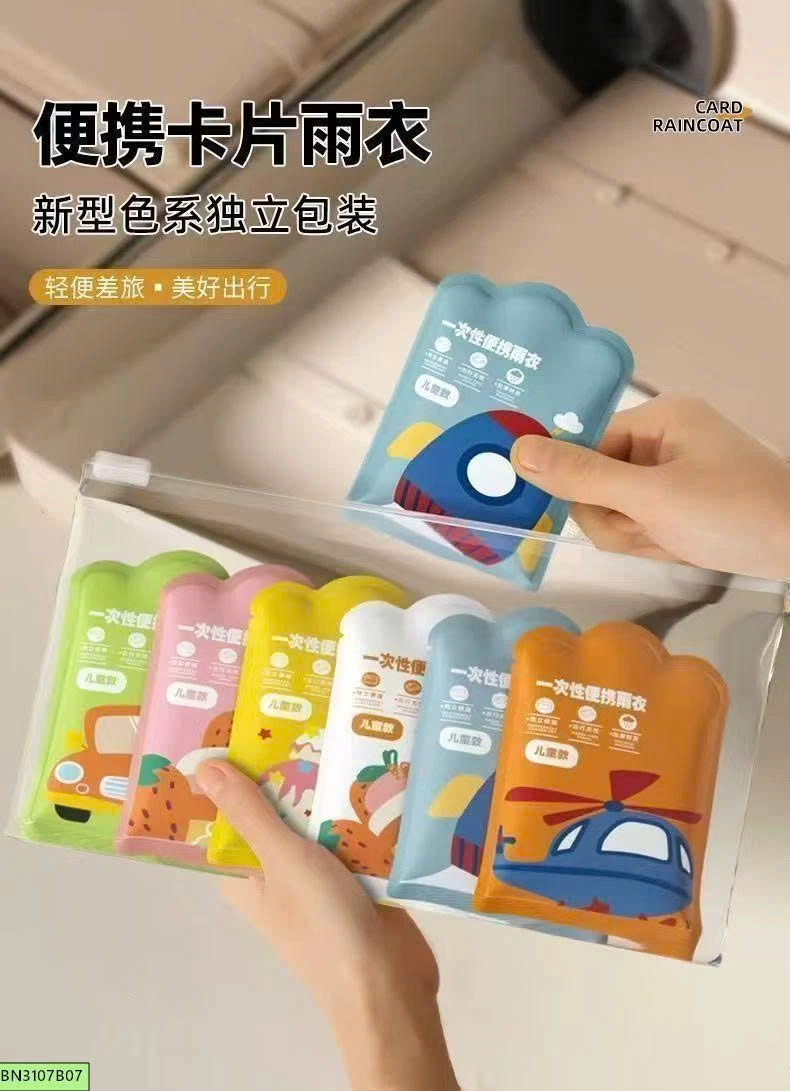 SET 6 ÁO MƯA 1 LẦN SIÊU DAI CHO BÉ