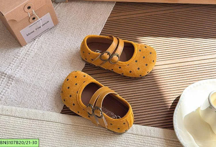 GIÀY CHẤM BỊ 2 QUAI