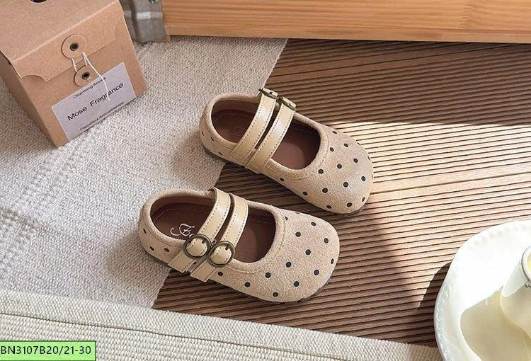GIÀY CHẤM BỊ 2 QUAI