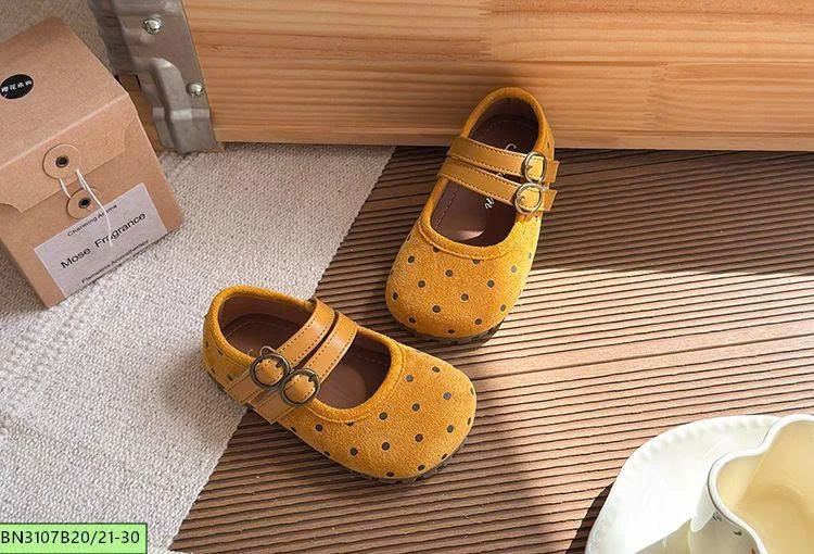 GIÀY CHẤM BỊ 2 QUAI