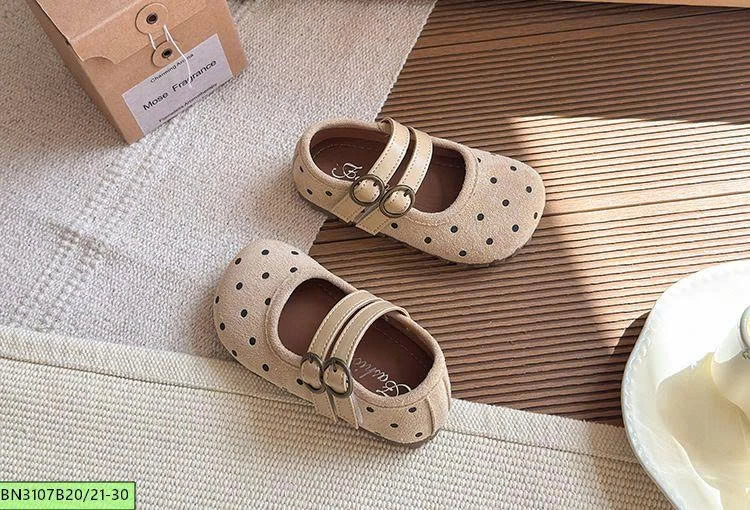 GIÀY CHẤM BỊ 2 QUAI