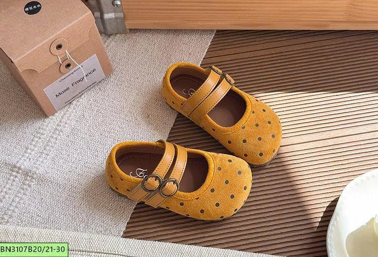 GIÀY CHẤM BỊ 2 QUAI
