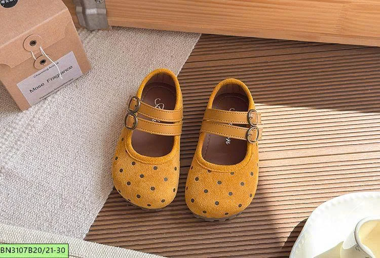 GIÀY CHẤM BỊ 2 QUAI