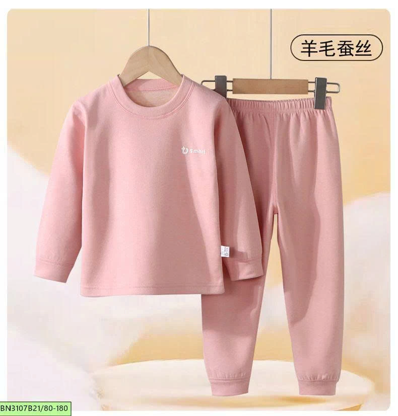 BỘ NGỦ THU ĐÔNG TRƠN MÀU CHO BÉ