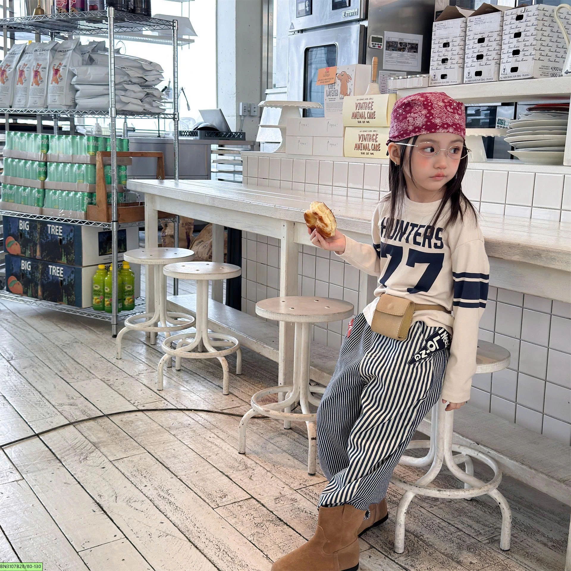 QUẦN JEAN THỜI TRANG KẺ SỌC  ADBABY