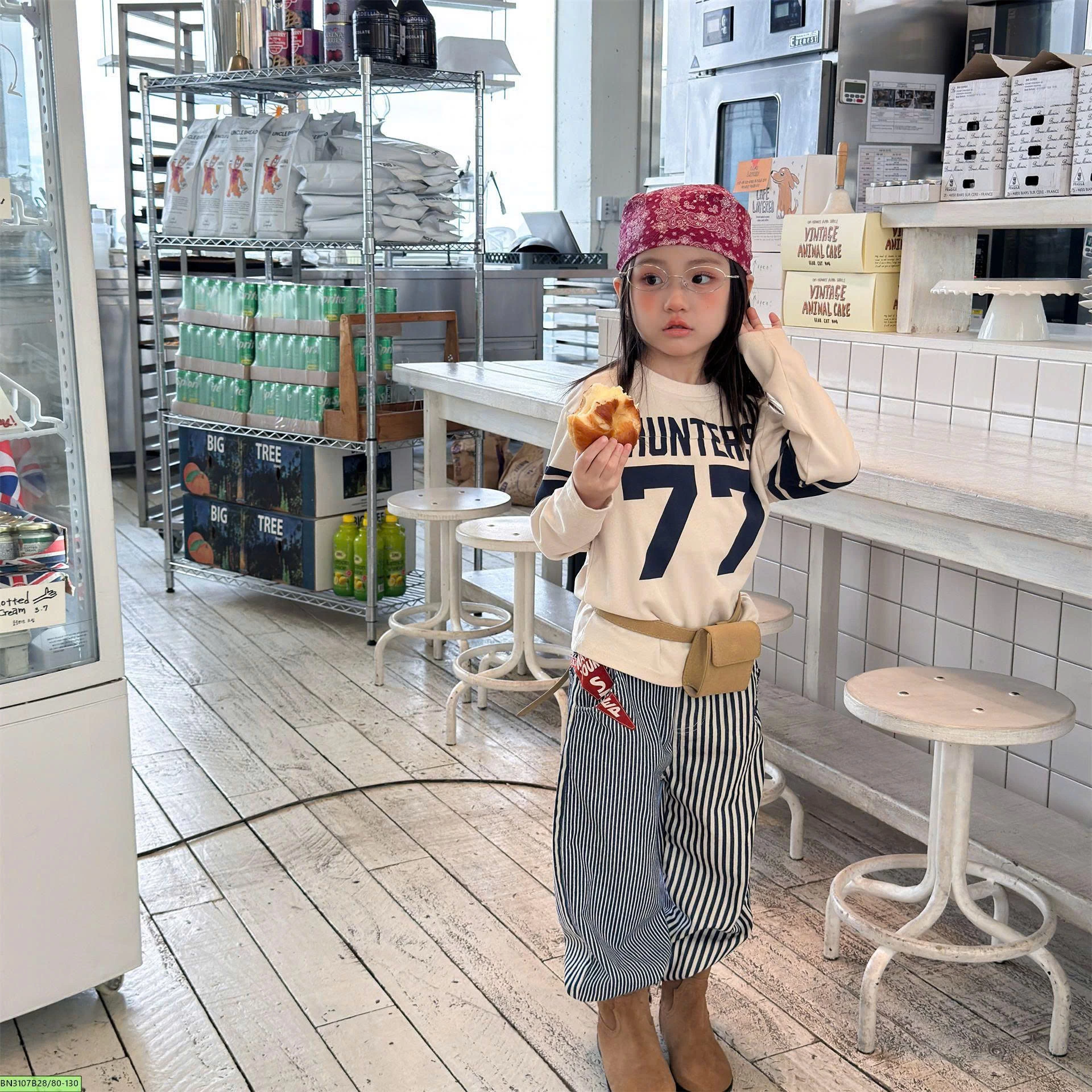QUẦN JEAN THỜI TRANG KẺ SỌC  ADBABY