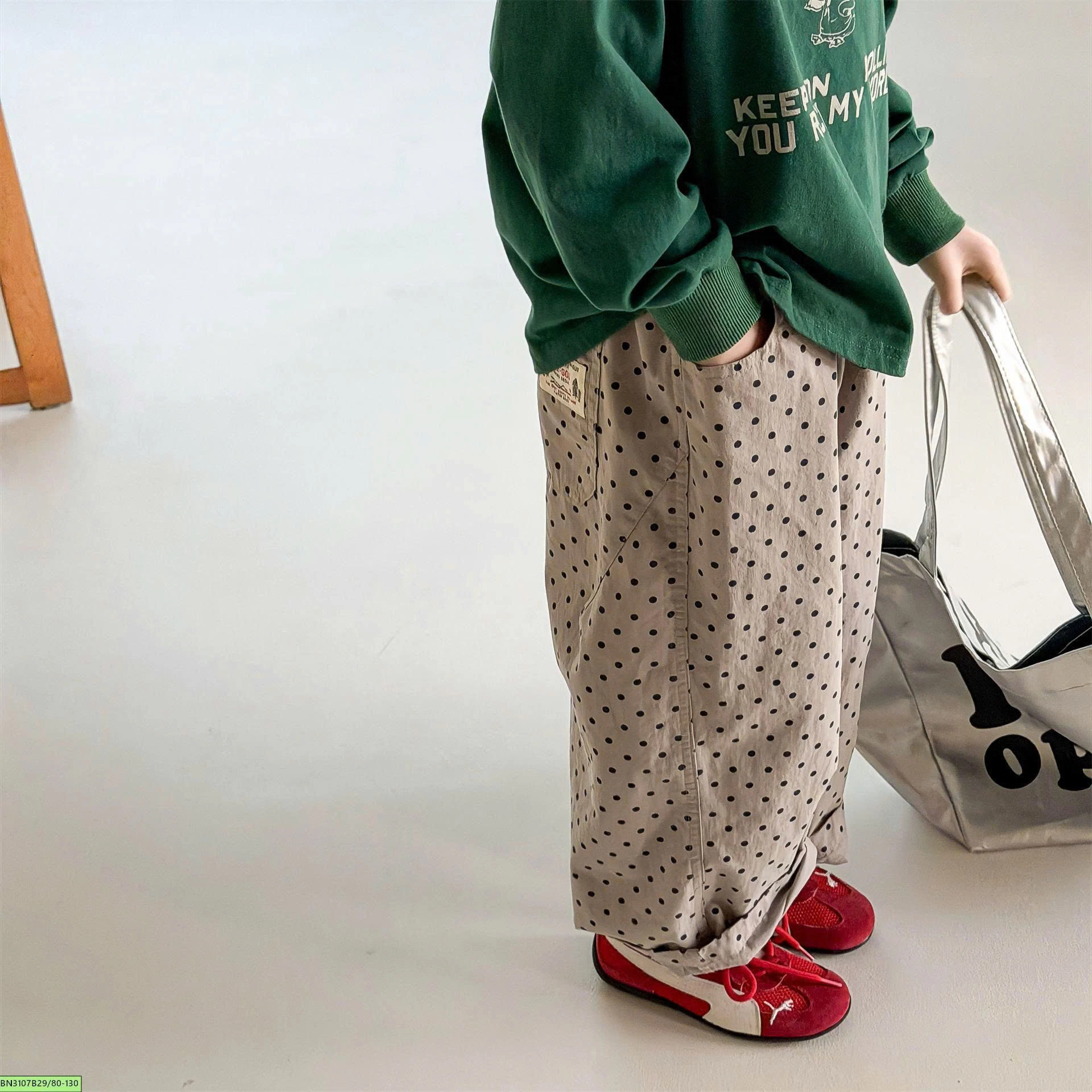 QUẦN KAKI ỐNG RỘNG ADBABY