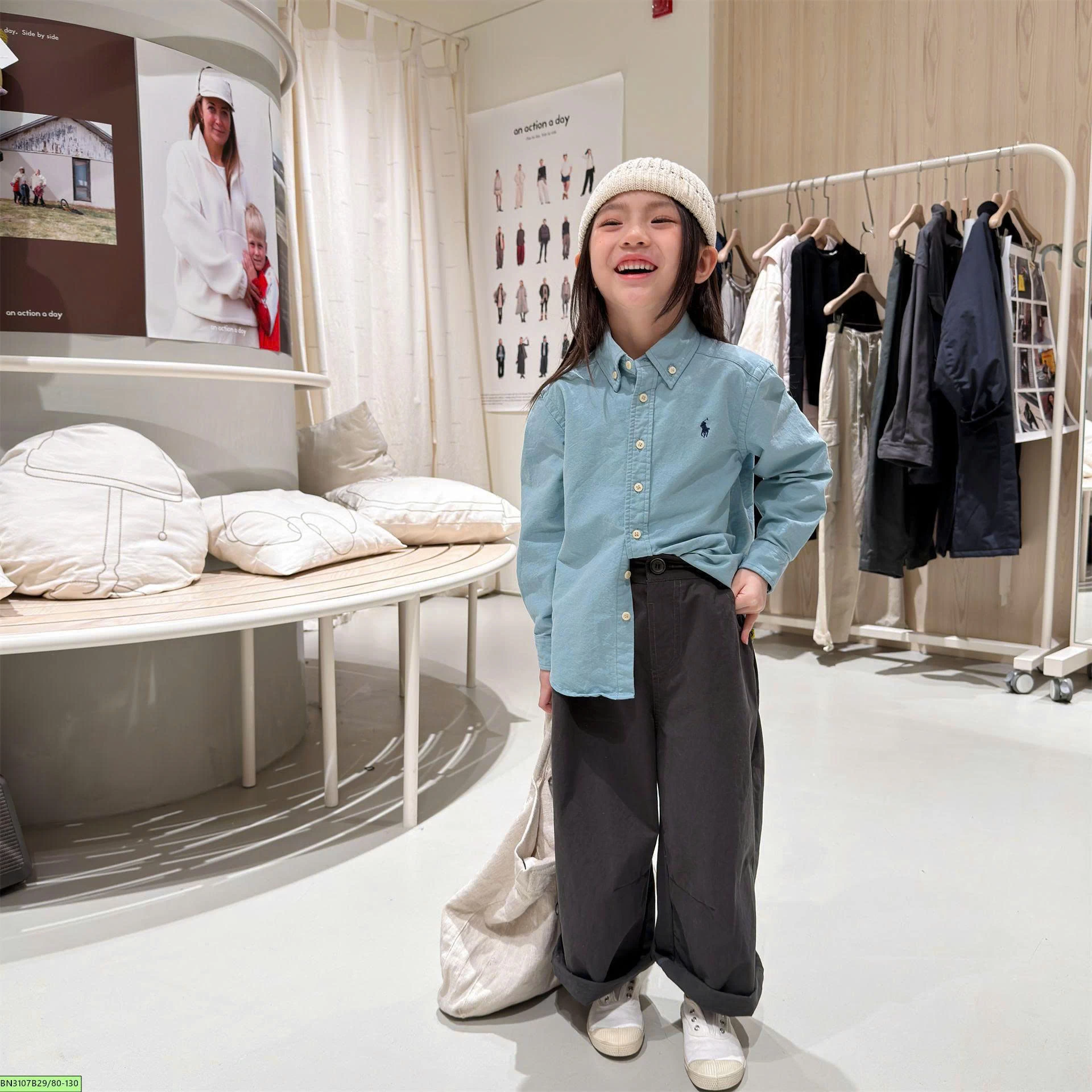 QUẦN KAKI ỐNG RỘNG ADBABY