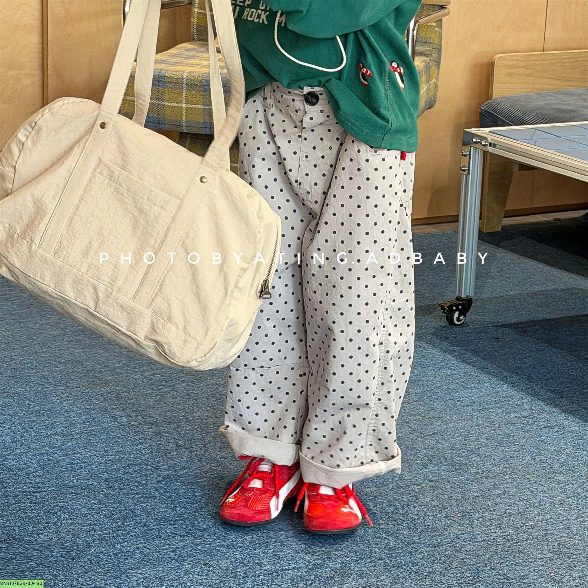 QUẦN KAKI ỐNG RỘNG ADBABY