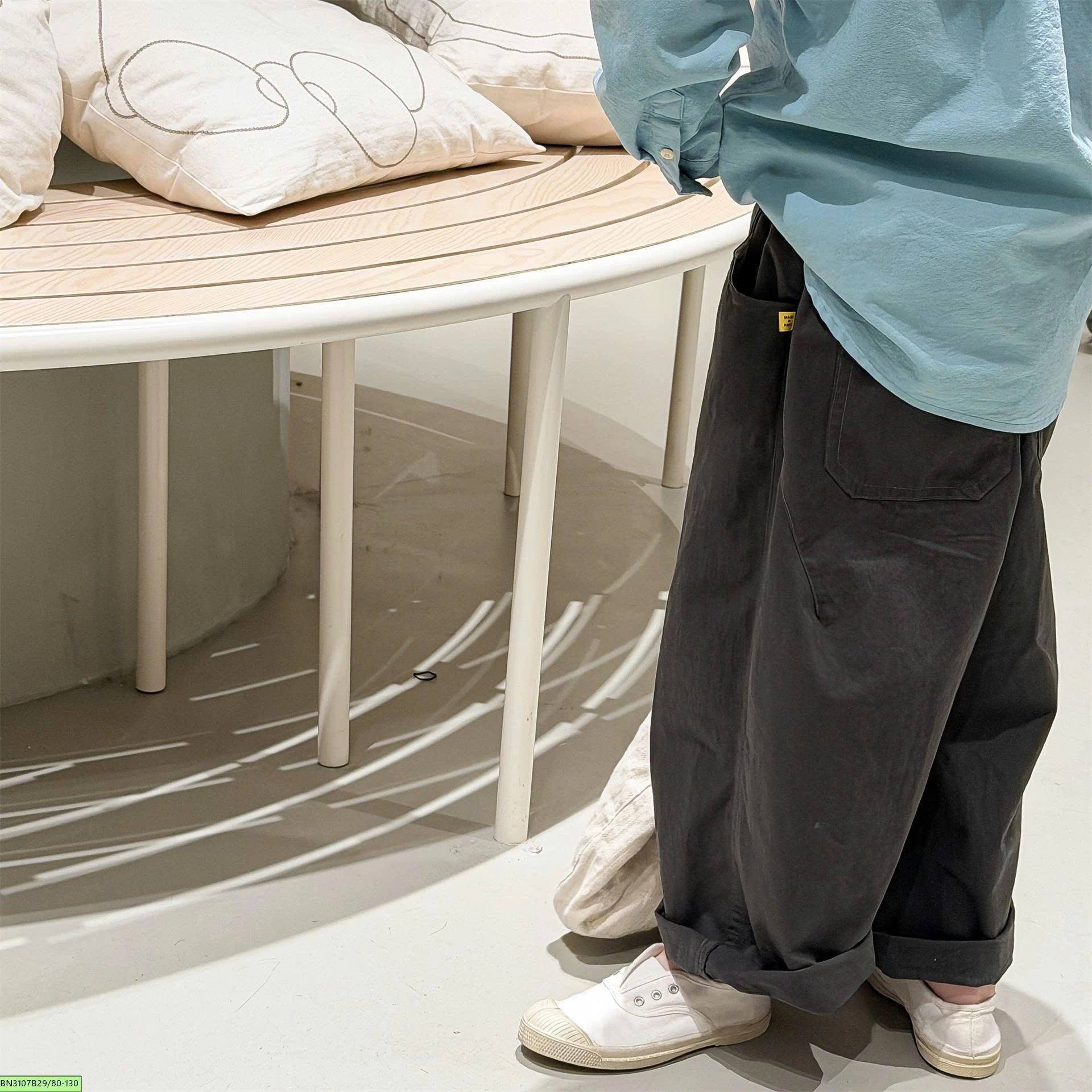 QUẦN KAKI ỐNG RỘNG ADBABY