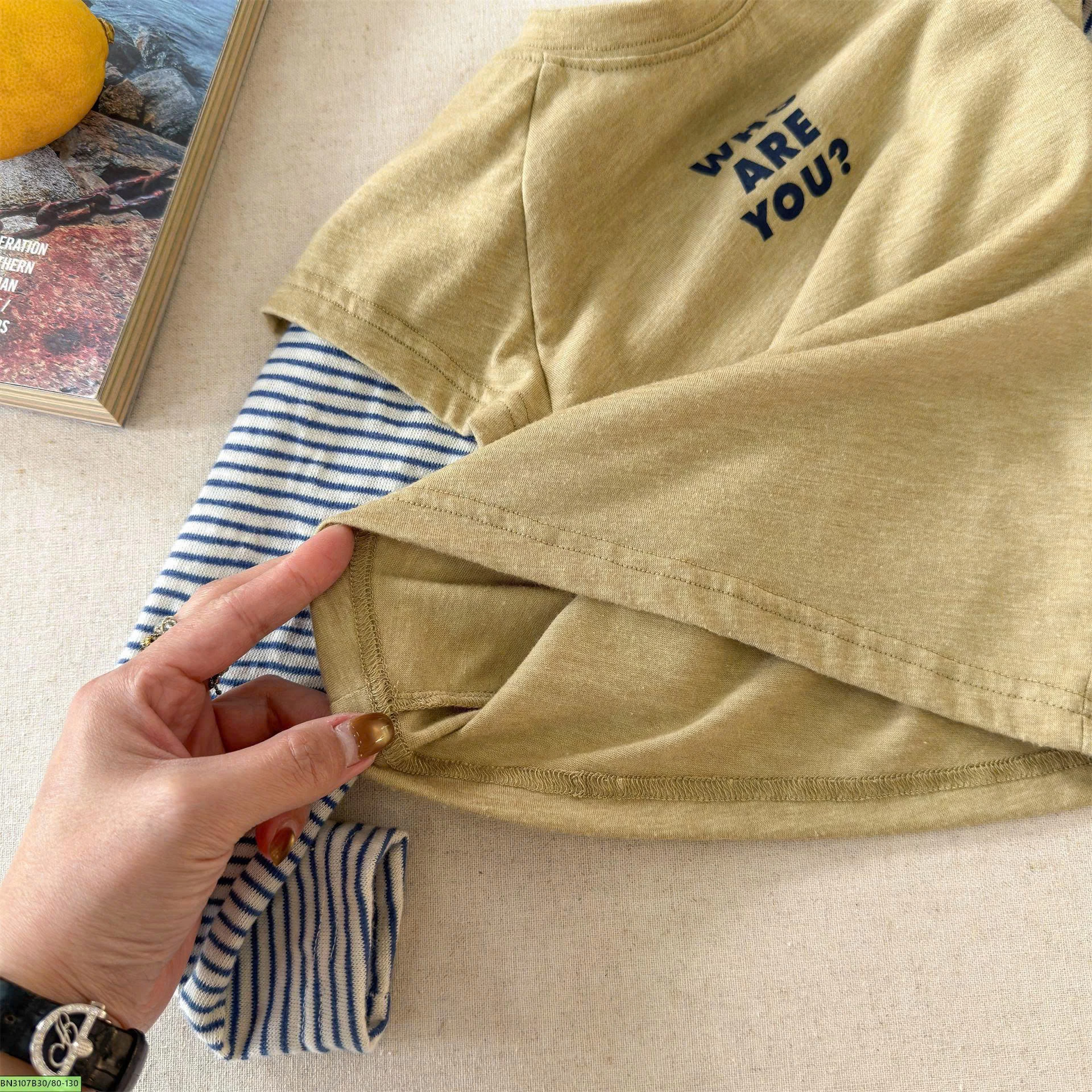 ÁO THUN TAY NỐI ADBABY