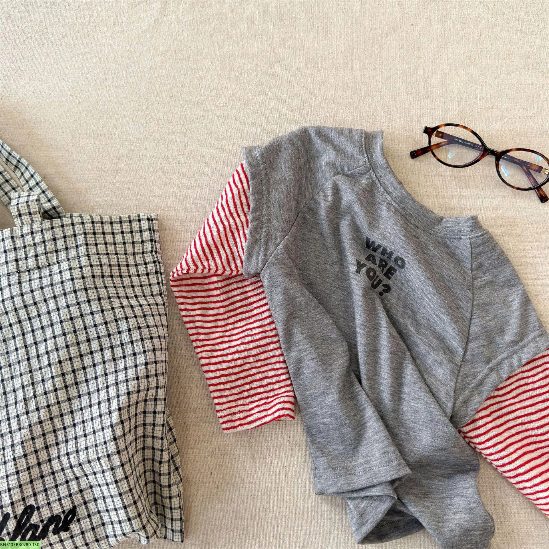 ÁO THUN TAY NỐI ADBABY