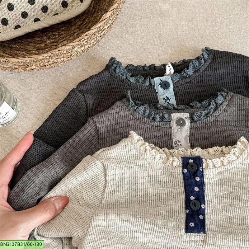 ÁO LEN GÂN CỔ BÈO  ADBABY