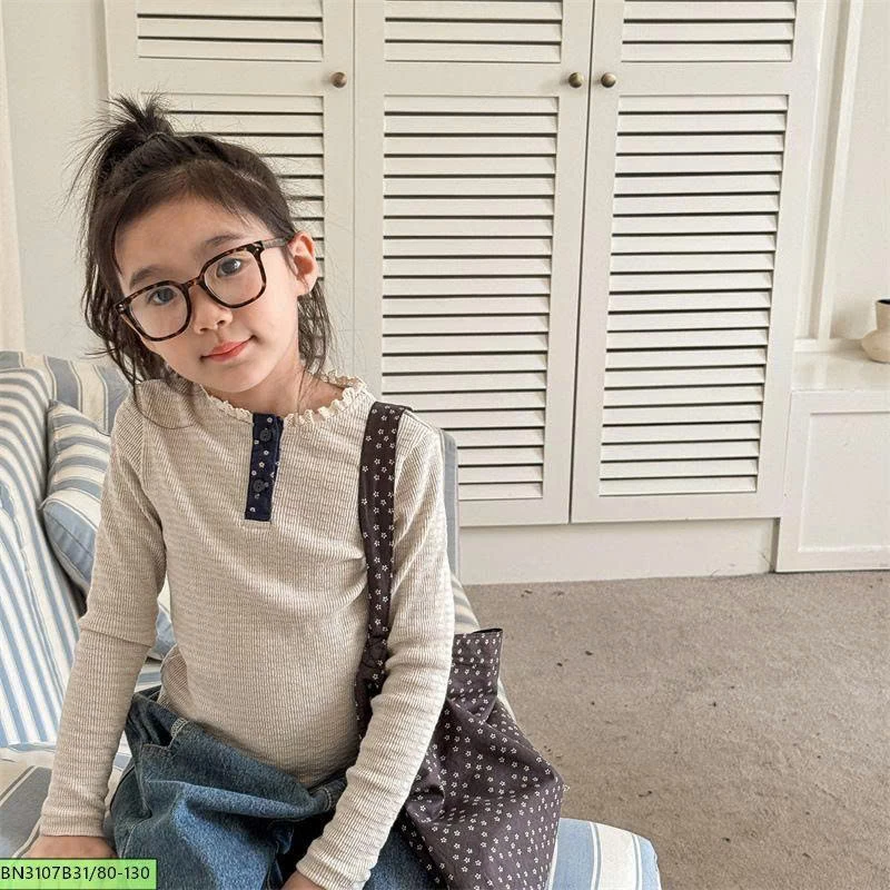 ÁO LEN GÂN CỔ BÈO  ADBABY