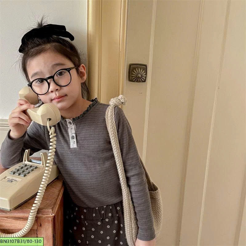 ÁO LEN GÂN CỔ BÈO  ADBABY