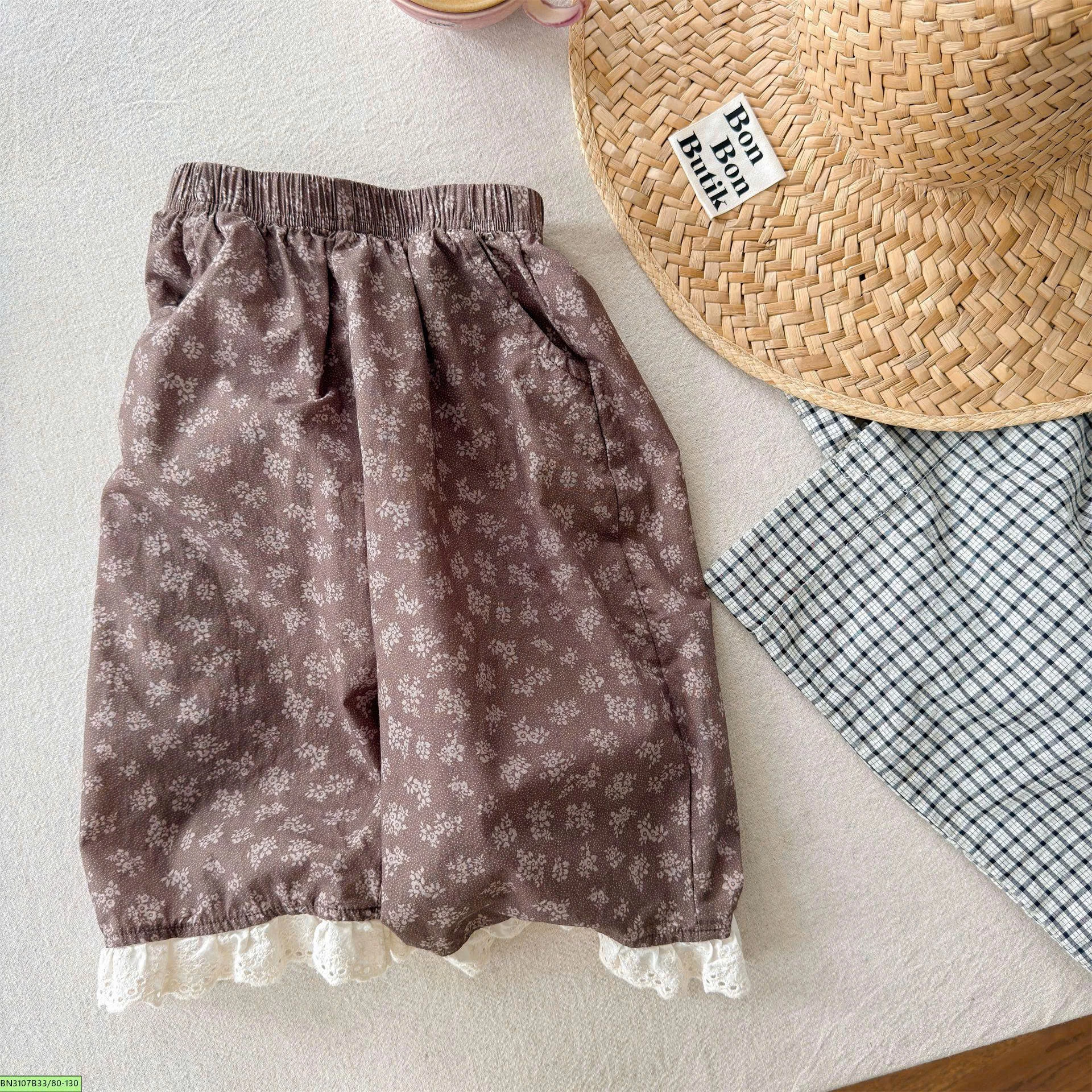 QUẦN SUÔNG HOA NHÍ VIỀN BÈOADBABY
