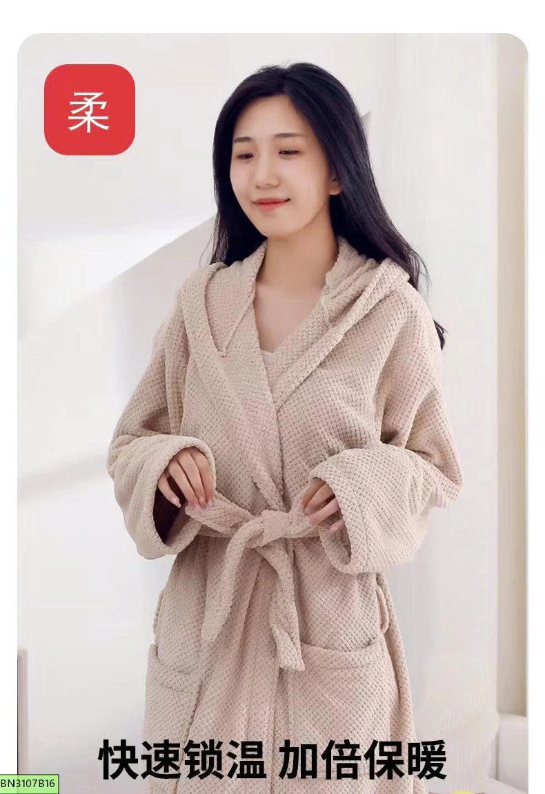 ÁO CHOẢNG TẮM LIỀN MŨ