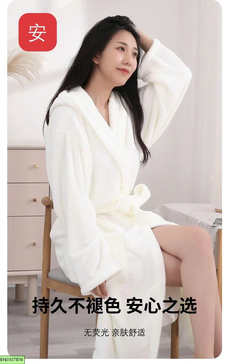 ÁO CHOẢNG TẮM LIỀN MŨ