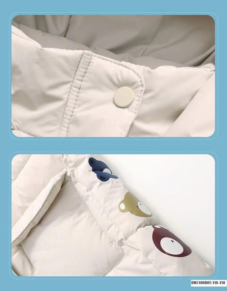 ÁO KHOÁC PHAO 4 CHÚ GẤU