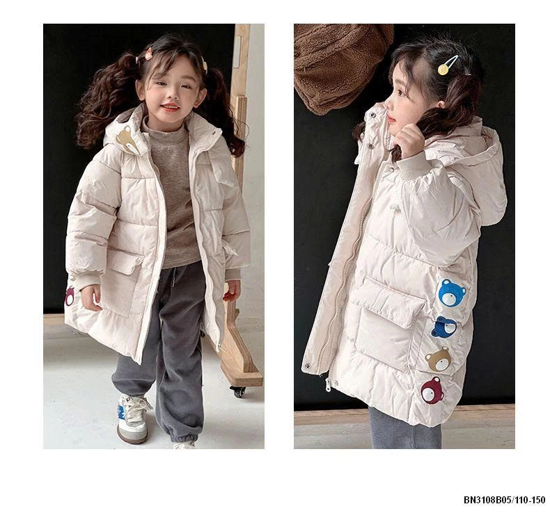 ÁO KHOÁC PHAO 4 CHÚ GẤU