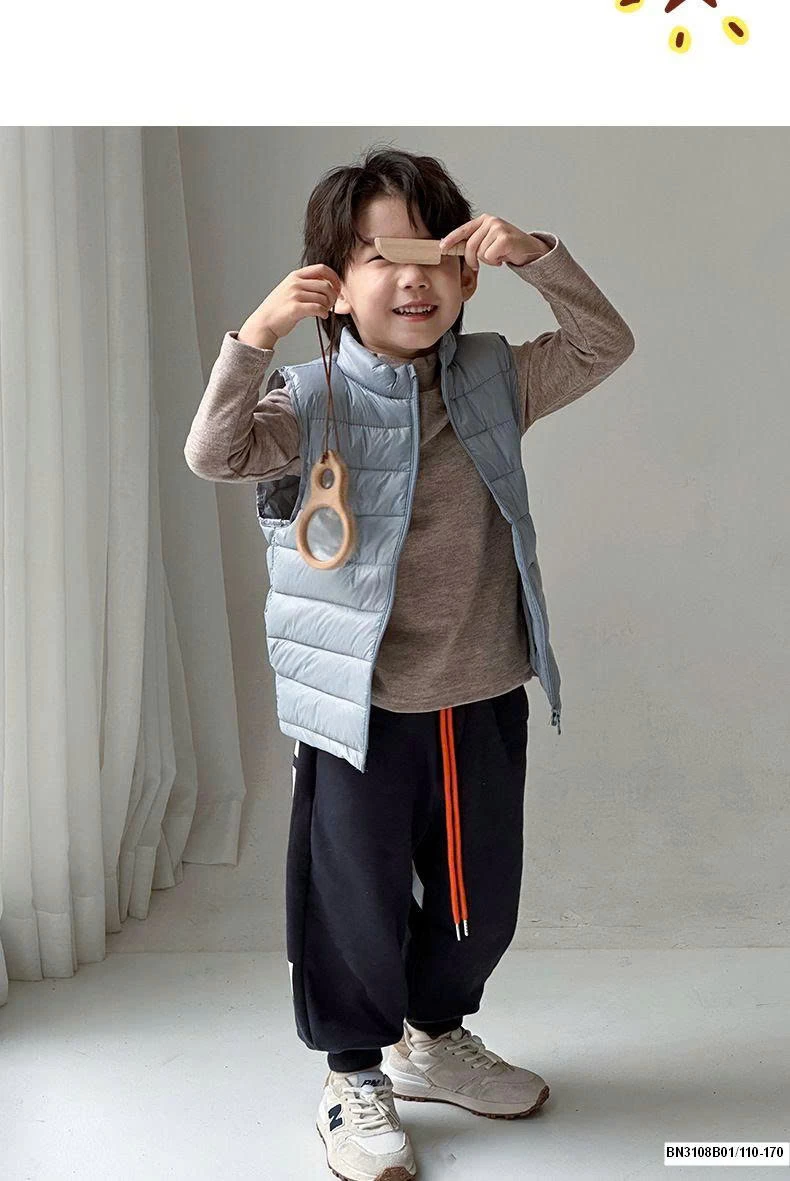 ÁO GILE PHAO TRƠN MÀU