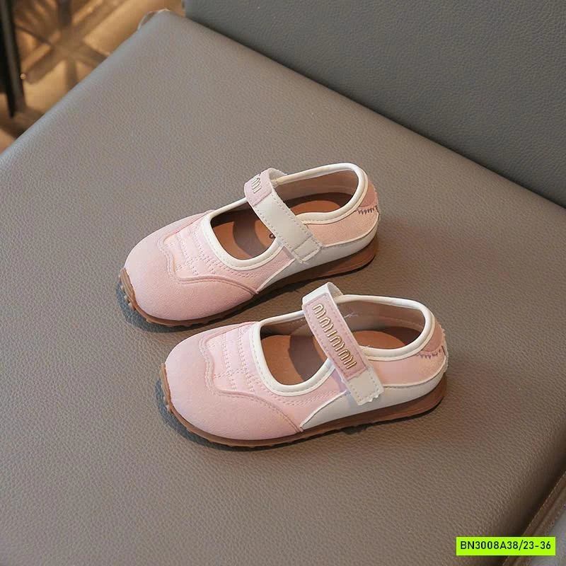 GIÀY BỆT QUAI DÁN MINMIN PHỐI MÀU