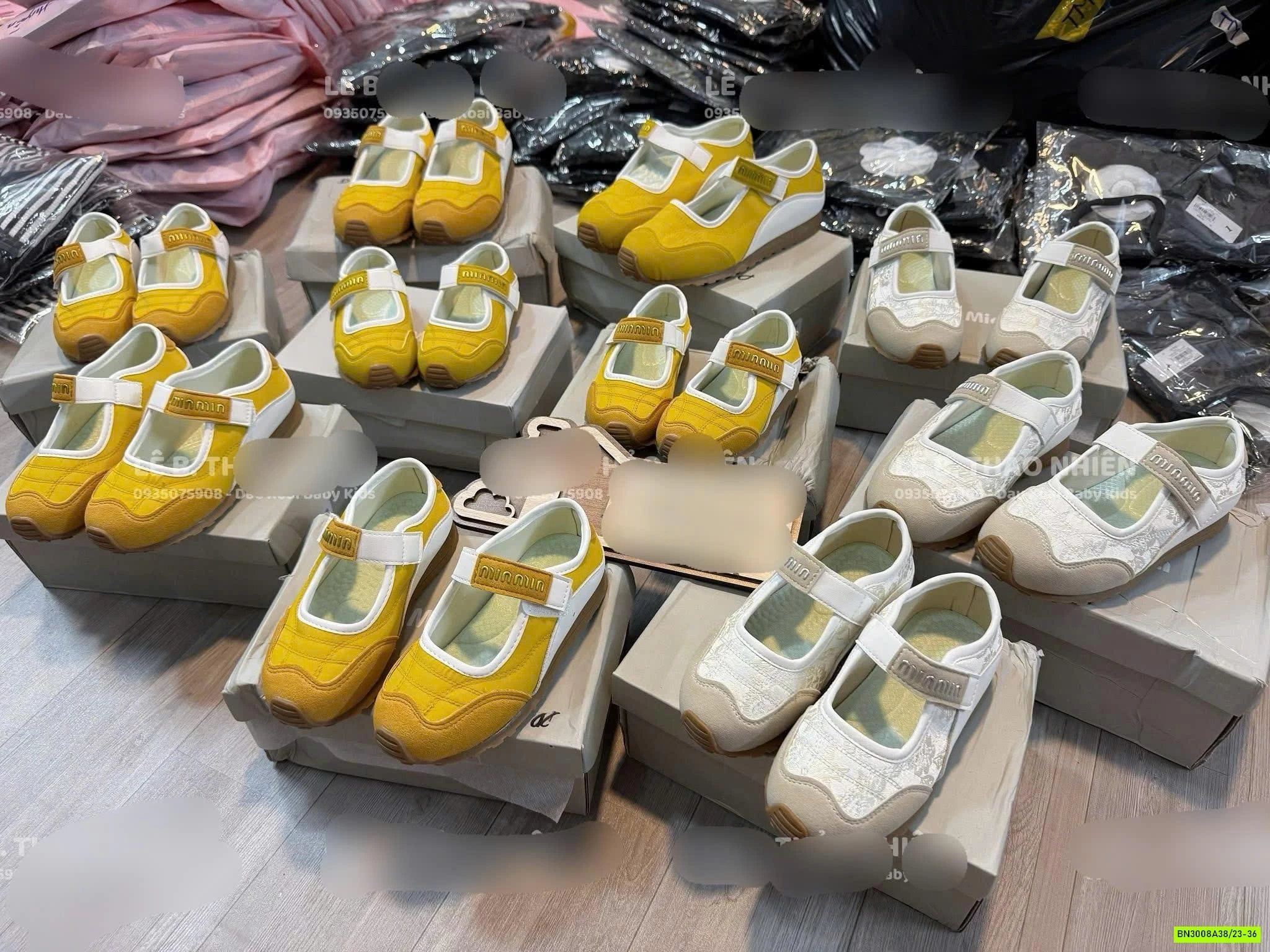 GIÀY BỆT QUAI DÁN MINMIN PHỐI MÀU