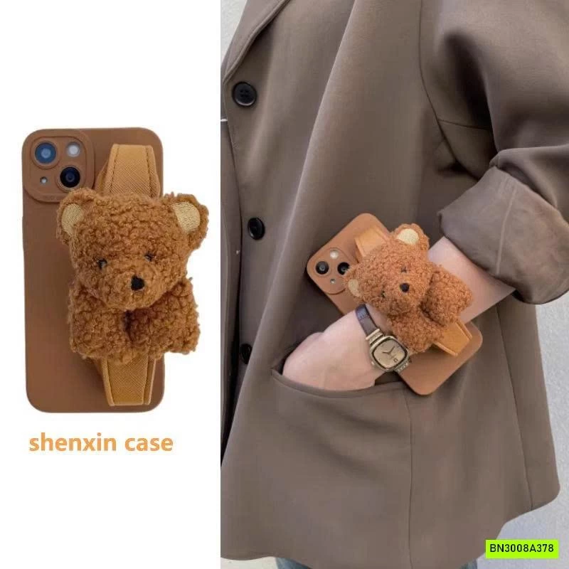 ỐP ĐIỆN THOẠI GẤU KÈM DÂY