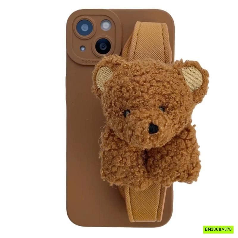 ỐP ĐIỆN THOẠI GẤU KÈM DÂY