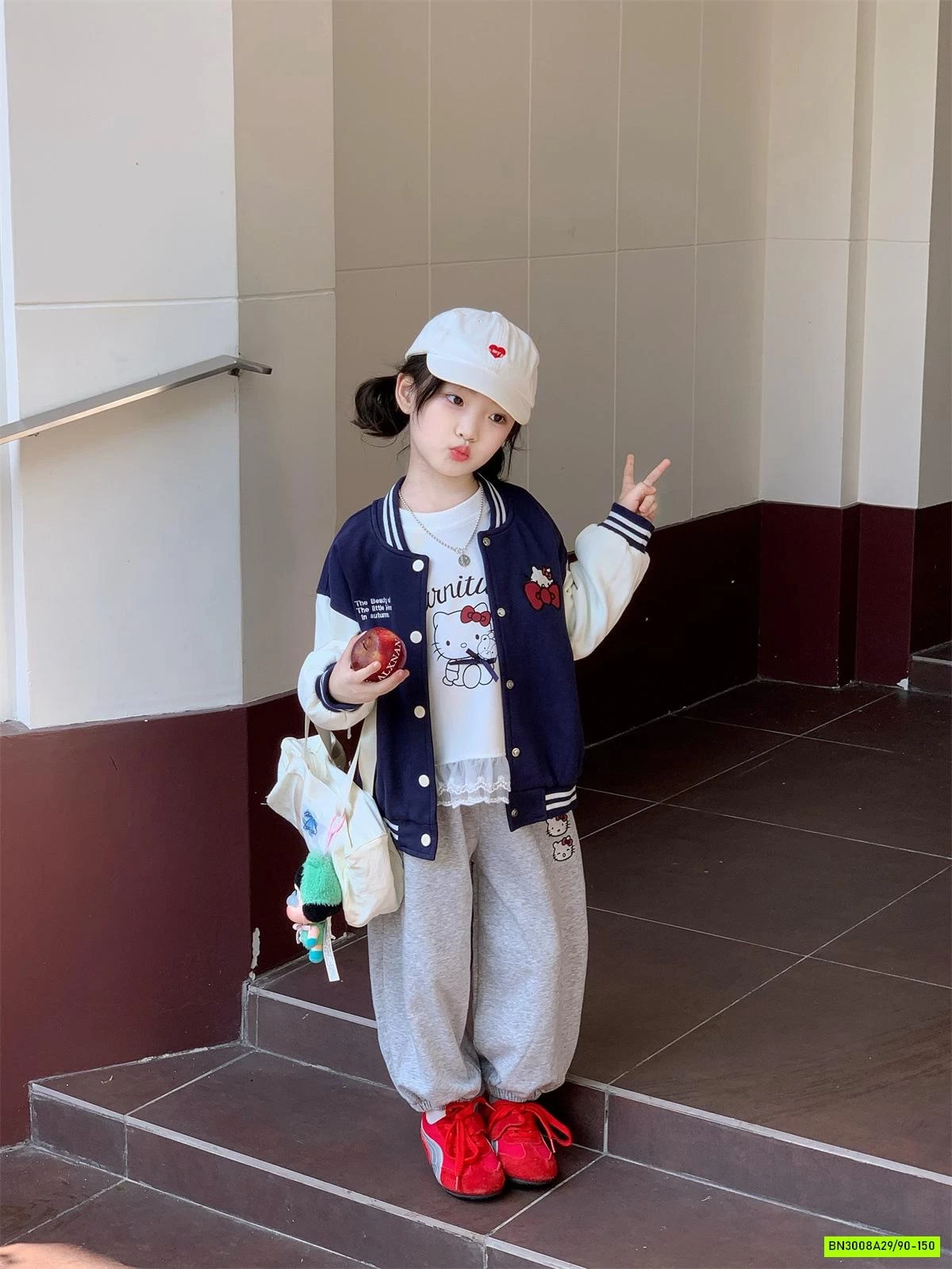 SET BOMBER KITTY 3 CHI TIẾT