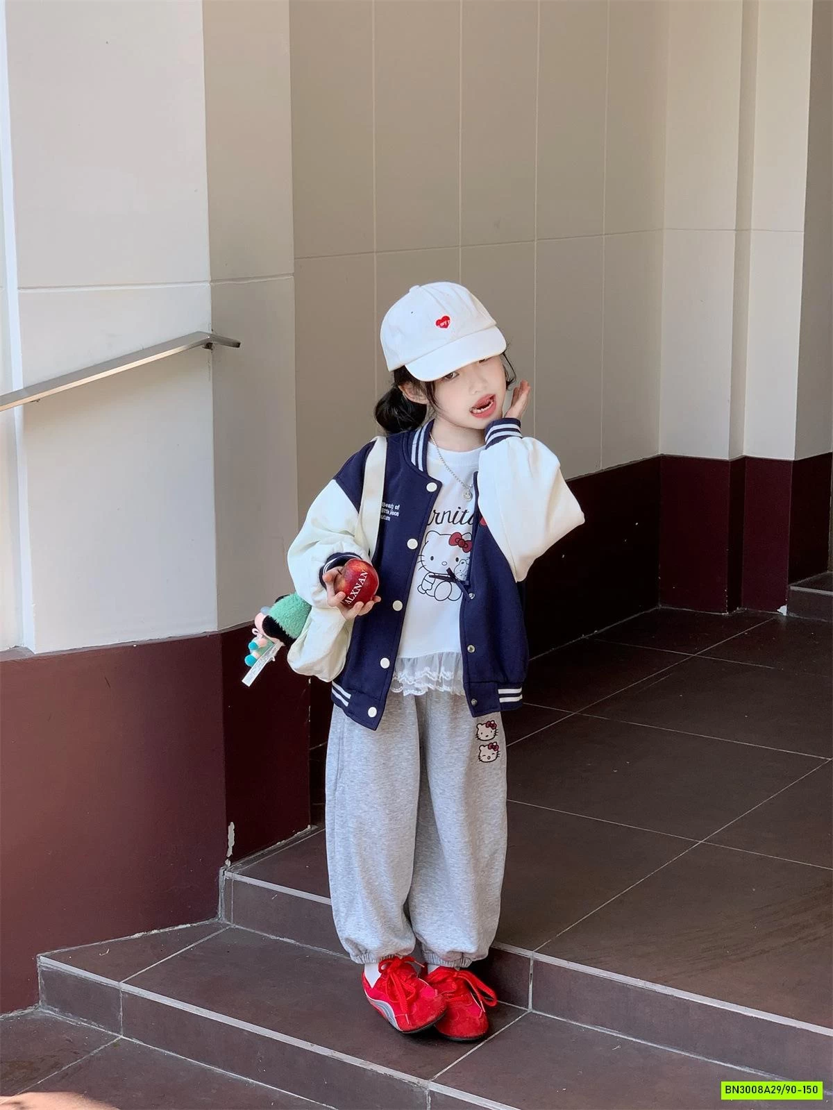 SET BOMBER KITTY 3 CHI TIẾT