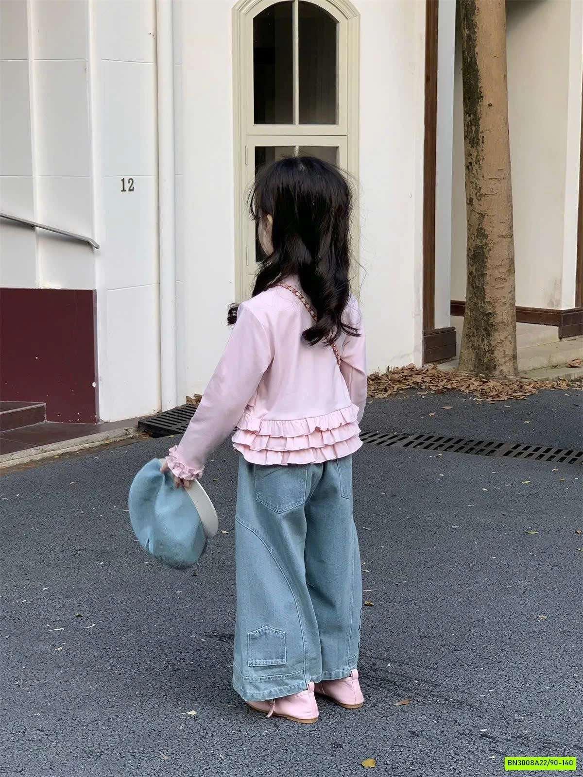 SET ÁO HỒNG MIX QUẦN JEAN SUÔNG