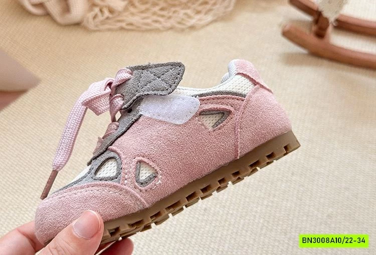 GIÀY THỂ THAO DA LỘN PHỐI MÀU CHỮ N