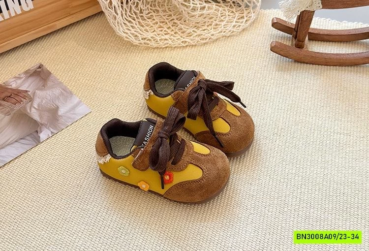 GIÀY BỆT PHỐI DA LỘN THÊU HOA