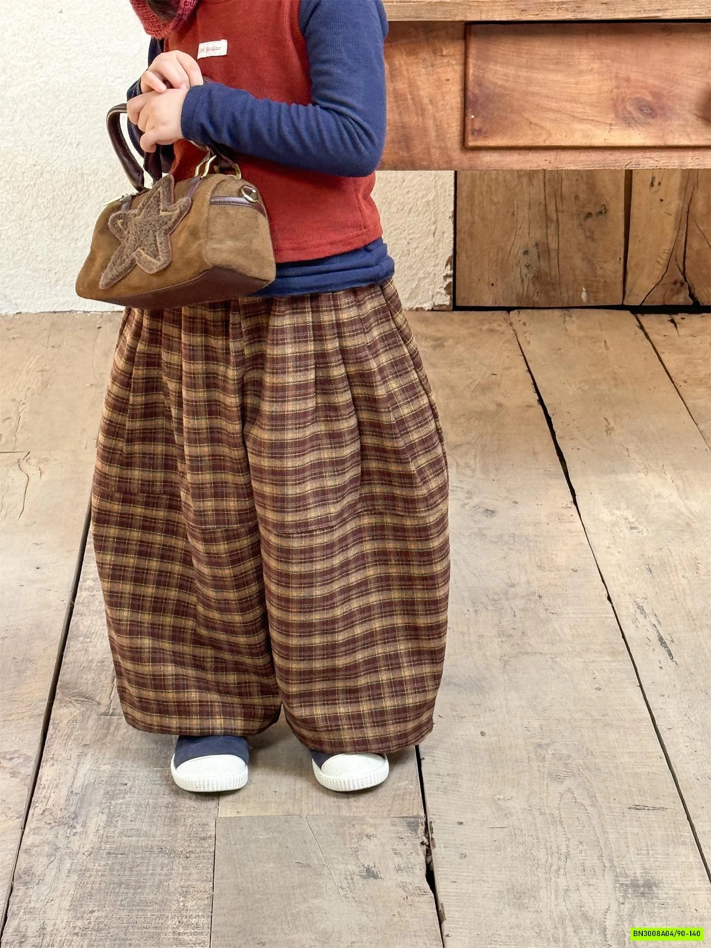 BAGGY CARO NÂU HÀN QUỐC