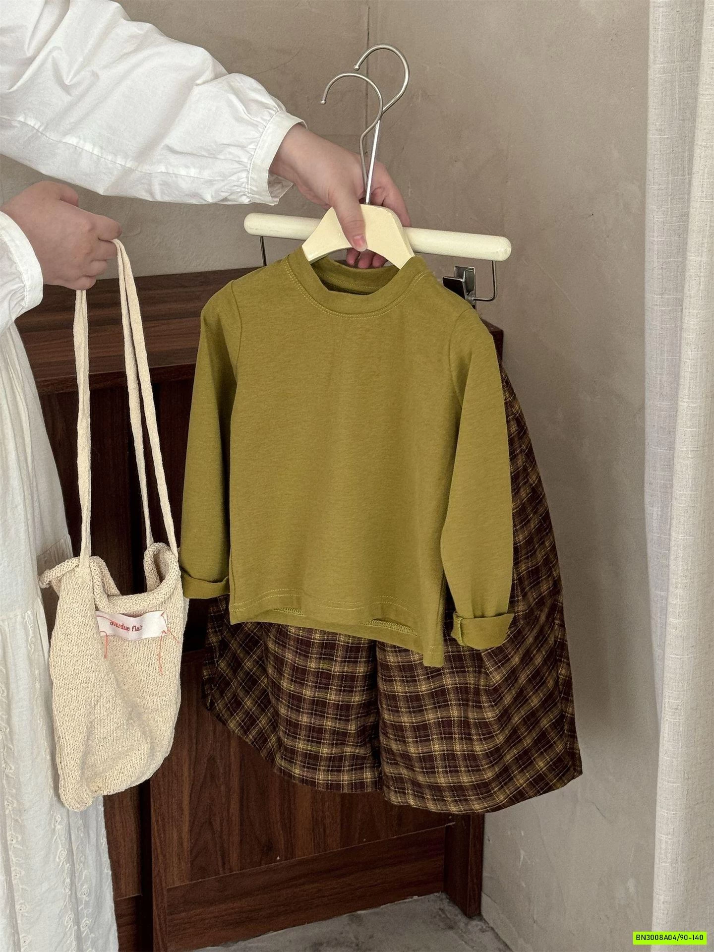 BAGGY CARO NÂU HÀN QUỐC