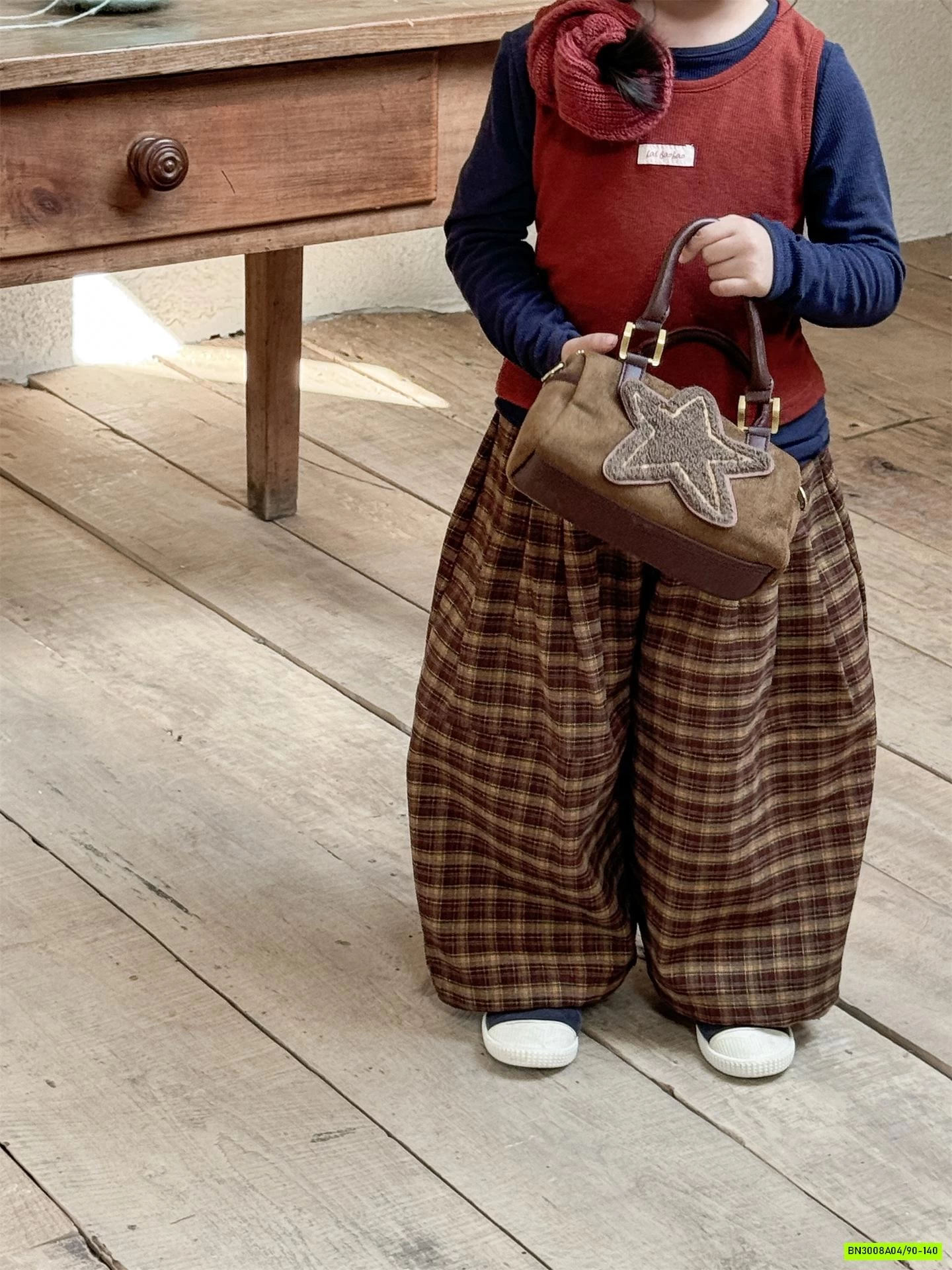 BAGGY CARO NÂU HÀN QUỐC