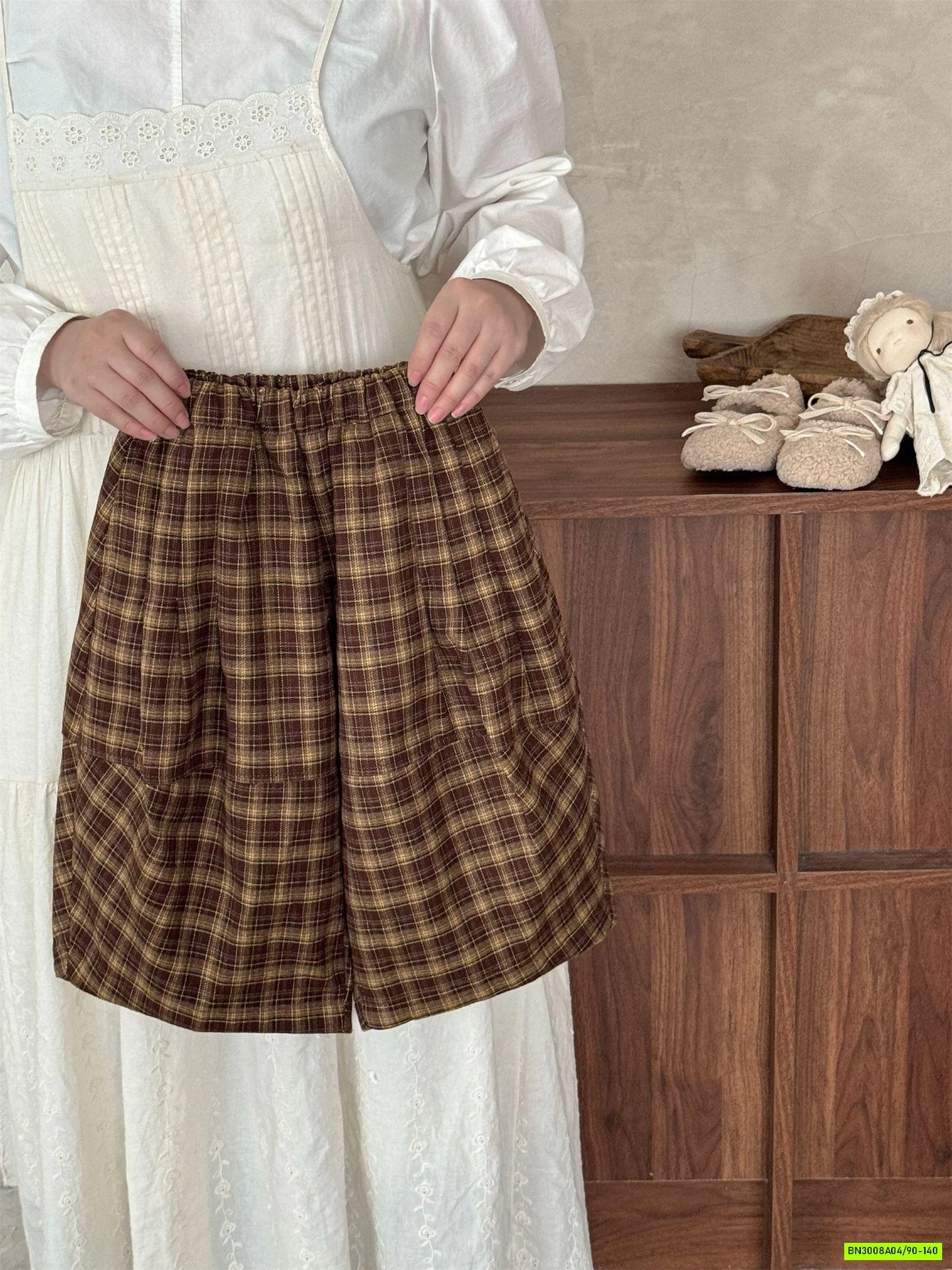 BAGGY CARO NÂU HÀN QUỐC