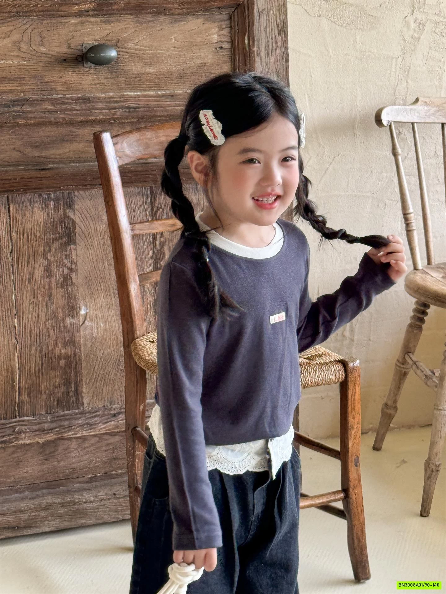 SET VINTAGE 3 CHI TIẾT QUẦN SUÔNG