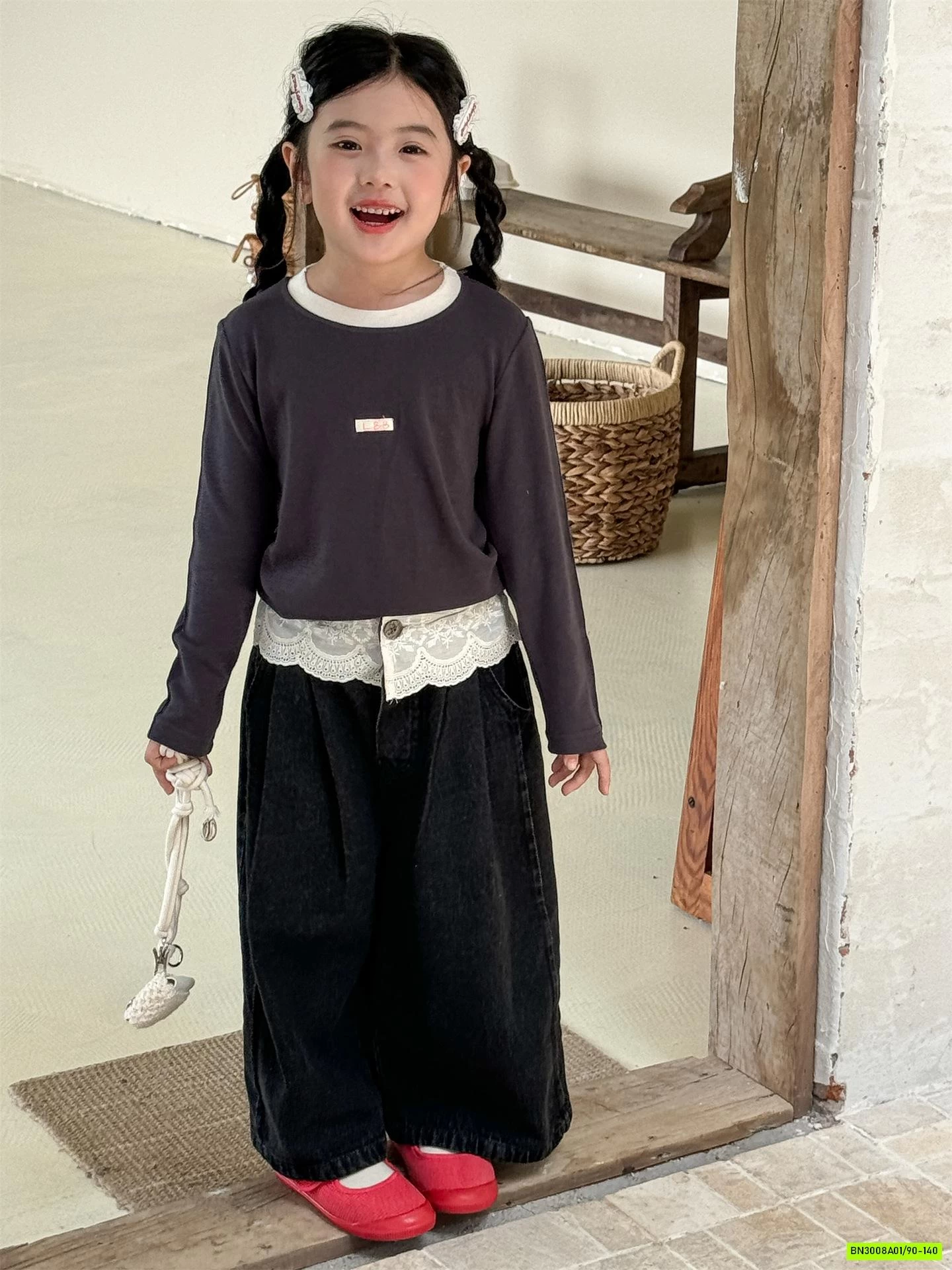 SET VINTAGE 3 CHI TIẾT QUẦN SUÔNG