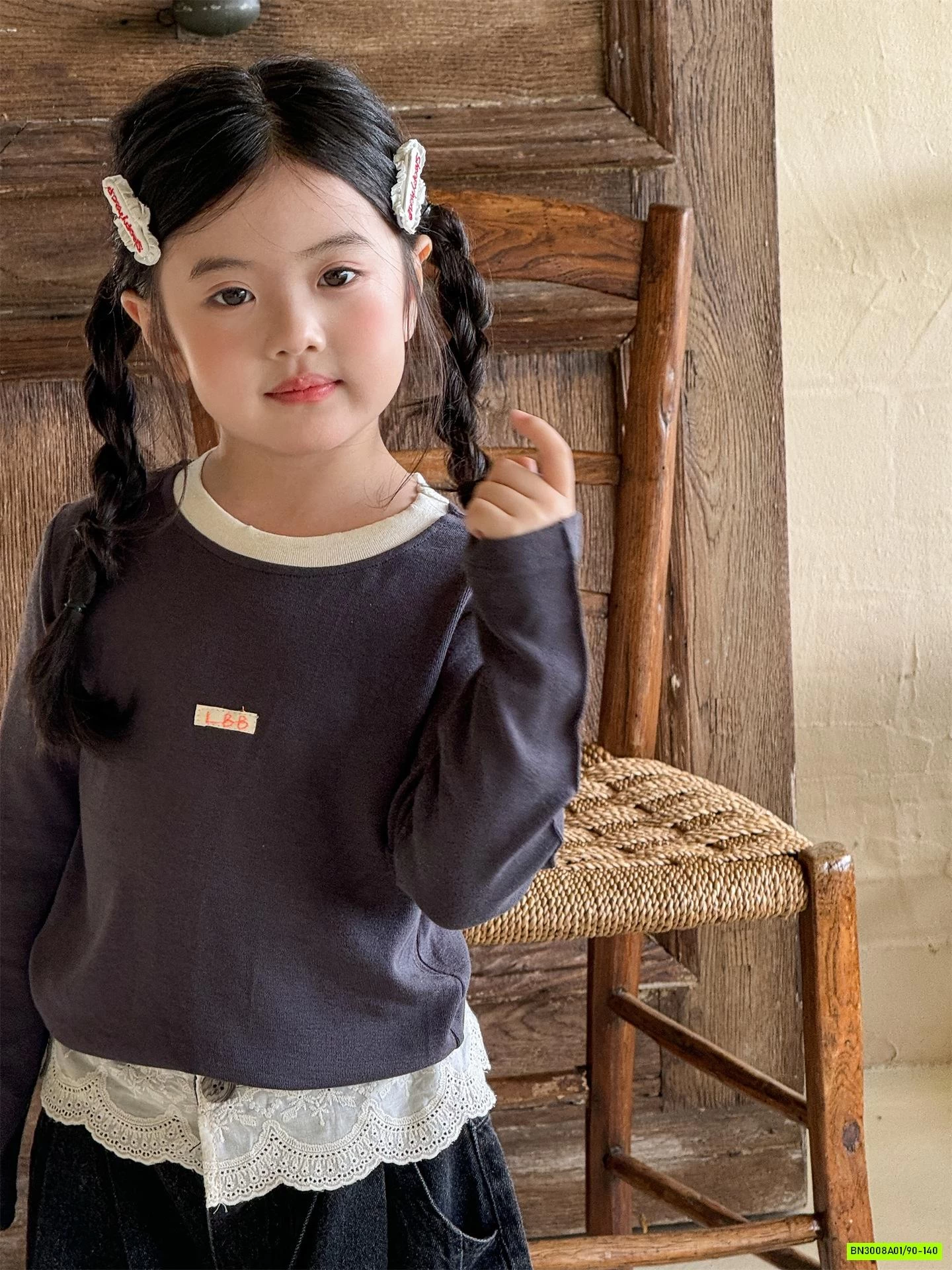 SET VINTAGE 3 CHI TIẾT QUẦN SUÔNG