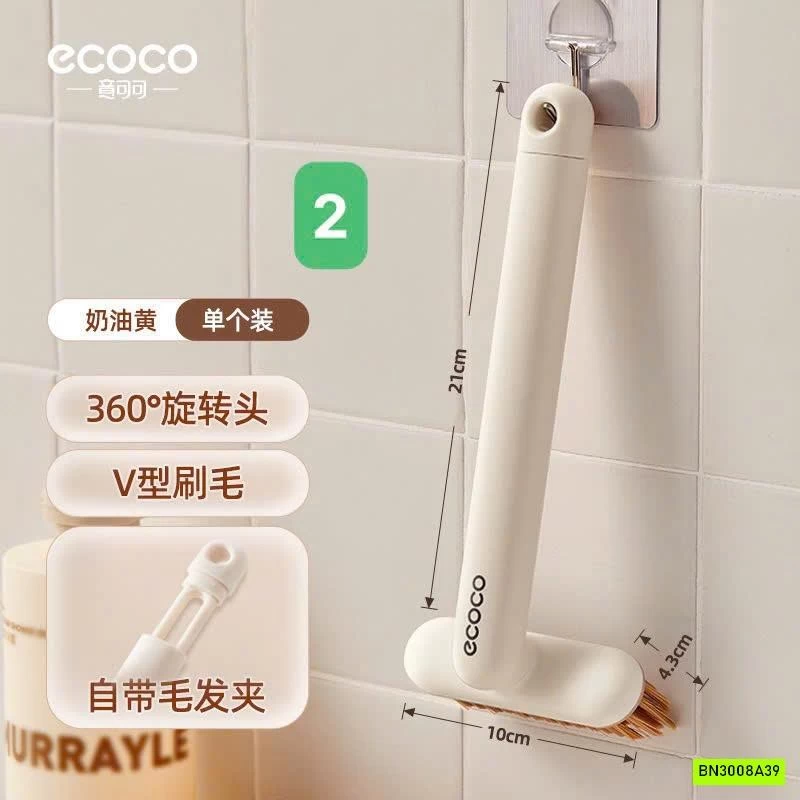 COMBO 2 BÀN CHẢI CỌ KHE GÓC ECOCO